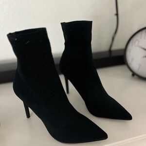 Steve Madden Black Stiletto Heels